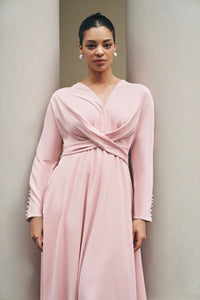 Thumbnail for Tuscany Maxi Dress - Mauve Dresses Ameera Modest Wear 