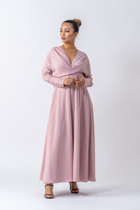 Thumbnail for Tuscany Maxi Dress- Mauve Ameera Modest Wear 