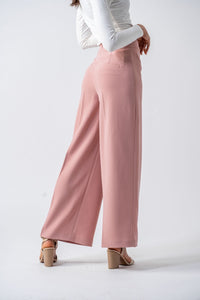 Thumbnail for Milano Palazzo Pants- Blush Pink Ameera Modest Wear 
