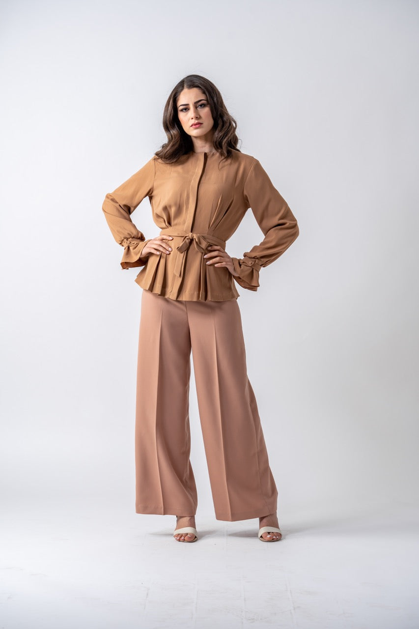 Tulum Top- Caramel Ameera Modest Wear 