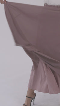 Sydney Chiffon Maxi Skirt - Mauve