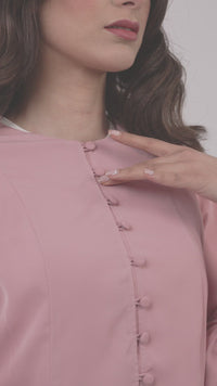 Flores Top- Taffy Pink