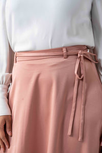 Thumbnail for Belgrado Maxi Vest- Coral pink Ameera Modest Wear 