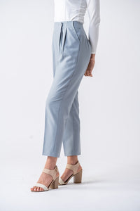 Thumbnail for Fiji Narrow Pants- Light Slate Grey Ameera Modest Wear 
