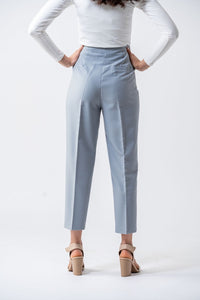 Thumbnail for Fiji Narrow Pants- Light Slate Grey Ameera Modest Wear 